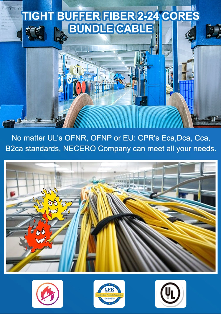 Wholesale Price Best Selling Multi-Function Network Cable Dca Sert Fiber Optic Cable LSZH G. 652D 1 Core Distribution Cable Fiber GJFJV