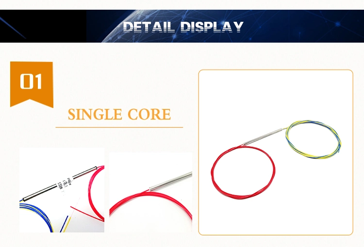 0.9mm 1X2 Mini Tube Fbt Fiber Coupler/Splitter Ratio 10/90 20/80 30/70 40/60 50/50 Optical Without Connector