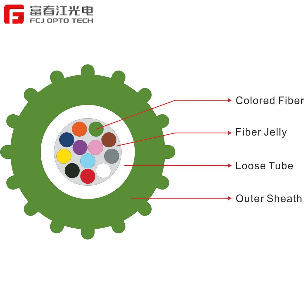 Single Mode Indoor Multi Purpose 8 Core Break-out Fiber Optic Cabl