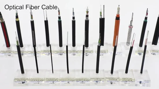 Cable interior GJFJV del hilado de la fibra óptica del tubo con varios modos de funcionamiento del PVC del alambre de puente de 4 o 12 bases